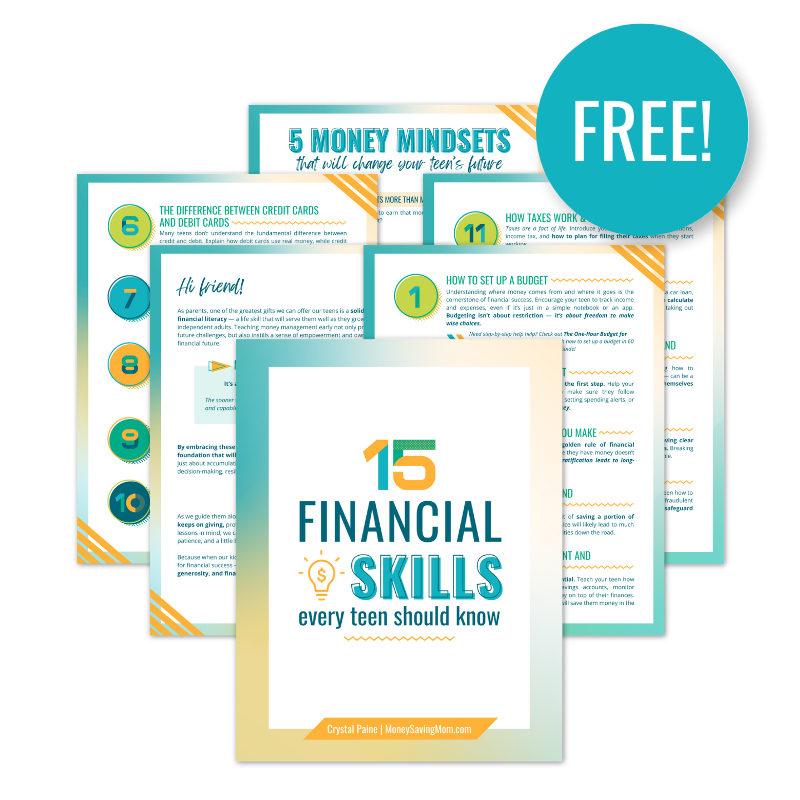 Financial skills for teens