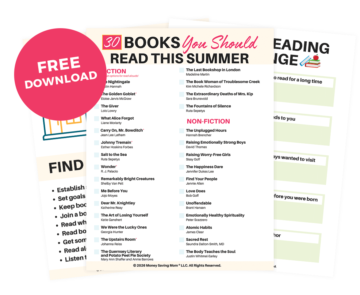 Summer reading challenge PDF.
